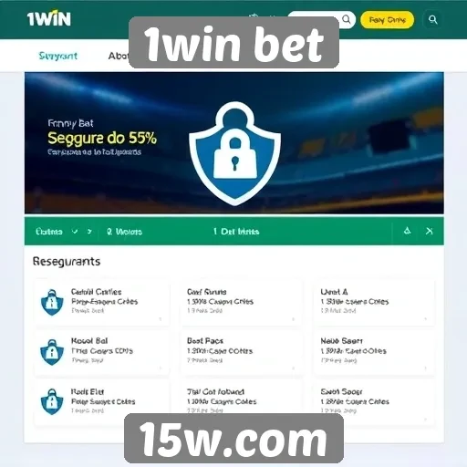 Recursos de segurança do site 1win bet